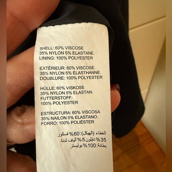 Stork & Babe Black Blazer – Small | Stretchy & Soft - Picture 5 of 5